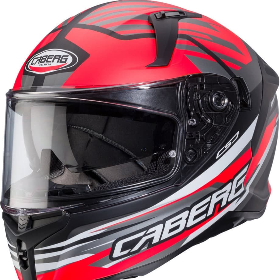 CABERG AVALON X RED HELMET