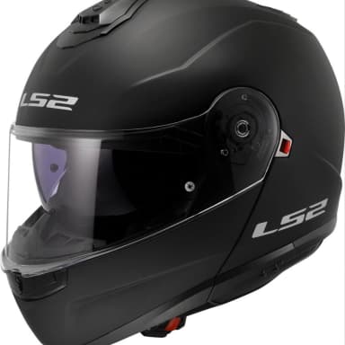 LS2 STROB 2 MATT BLACK HELMET thumbnail 0