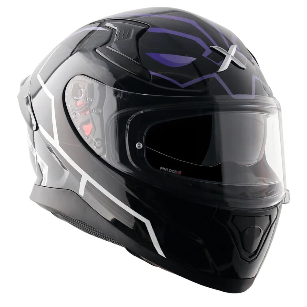 AXOR APEX BLACKPANTHER PURPLE MARVEL HELMET