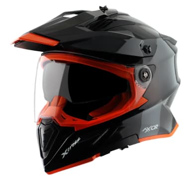AXOR X-CROSS BLACK ORANGE HELMET thumbnail 0