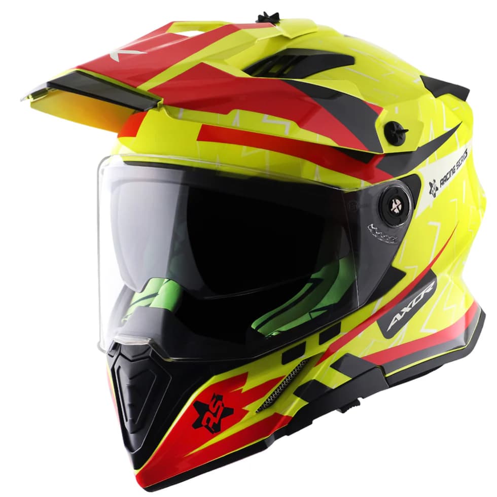 AXOR X-CROSS FLASH YELLOW HELMET