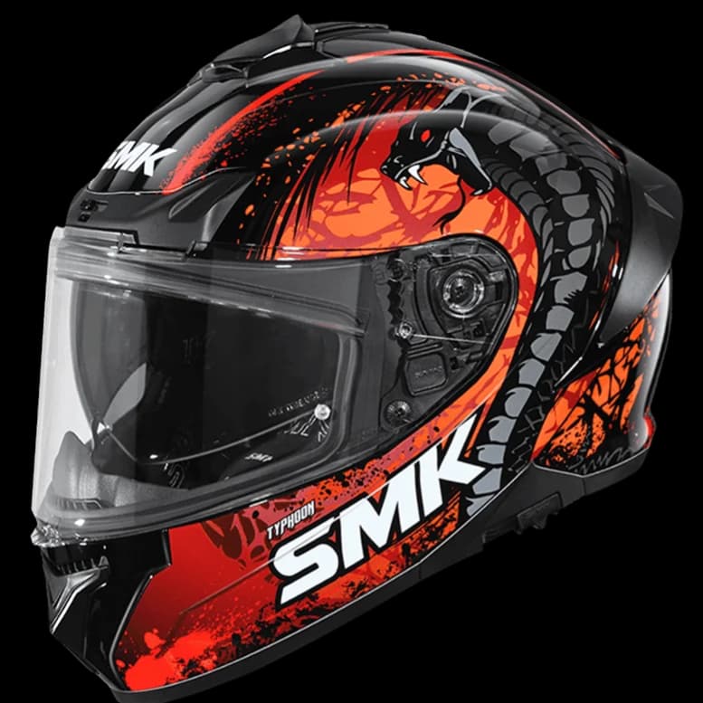 SMK TYPHOON REPTILE GL273 HELMET