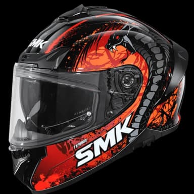 SMK TYPHOON REPTILE GL273 HELMET thumbnail 0