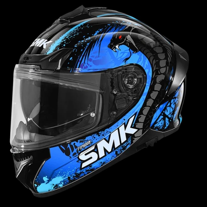 SMK TYPHOON REPTILE GL255 HELMET