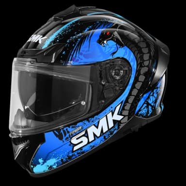 SMK TYPHOON REPTILE GL255 HELMET thumbnail 0